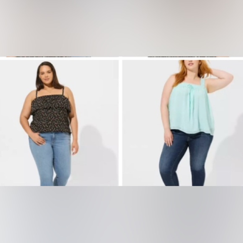 2 Torrid tank tops